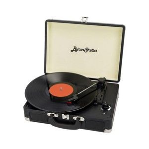 ByronStatics Vinyl Record Player, 3 Speed Turntable Record Player with RCA out
